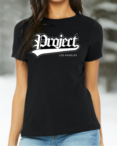 Black L.A Project Crew Neck