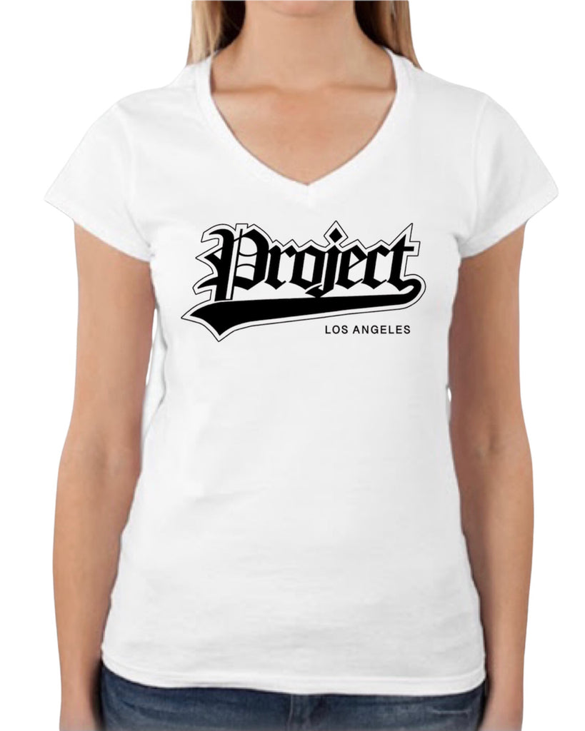 Project Black Outline V-Neck